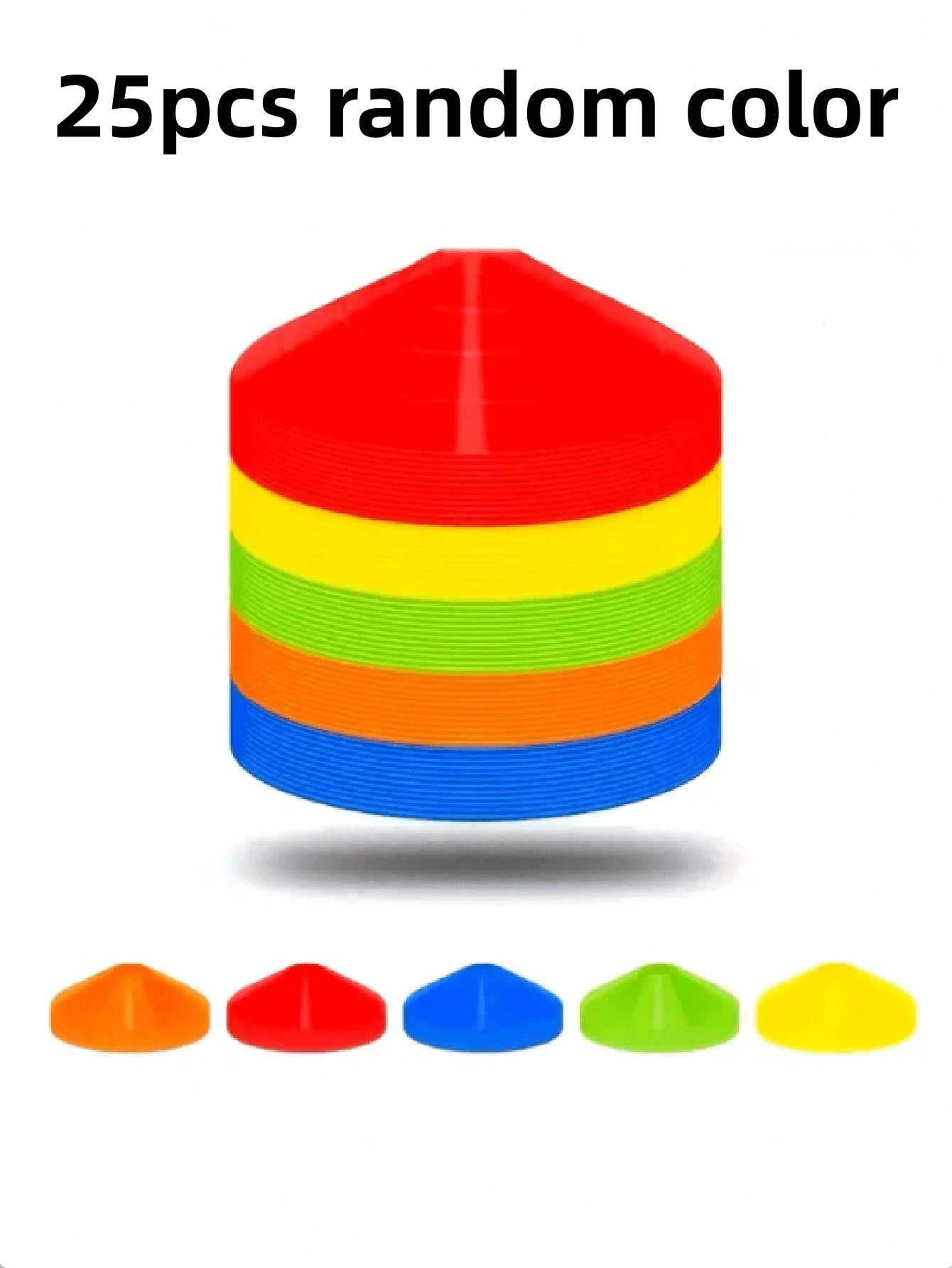 Agility Training Cones (25 pcs)