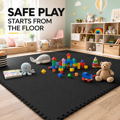 Foam Floor Tiles with border (20 pcs) Size 40x40cm