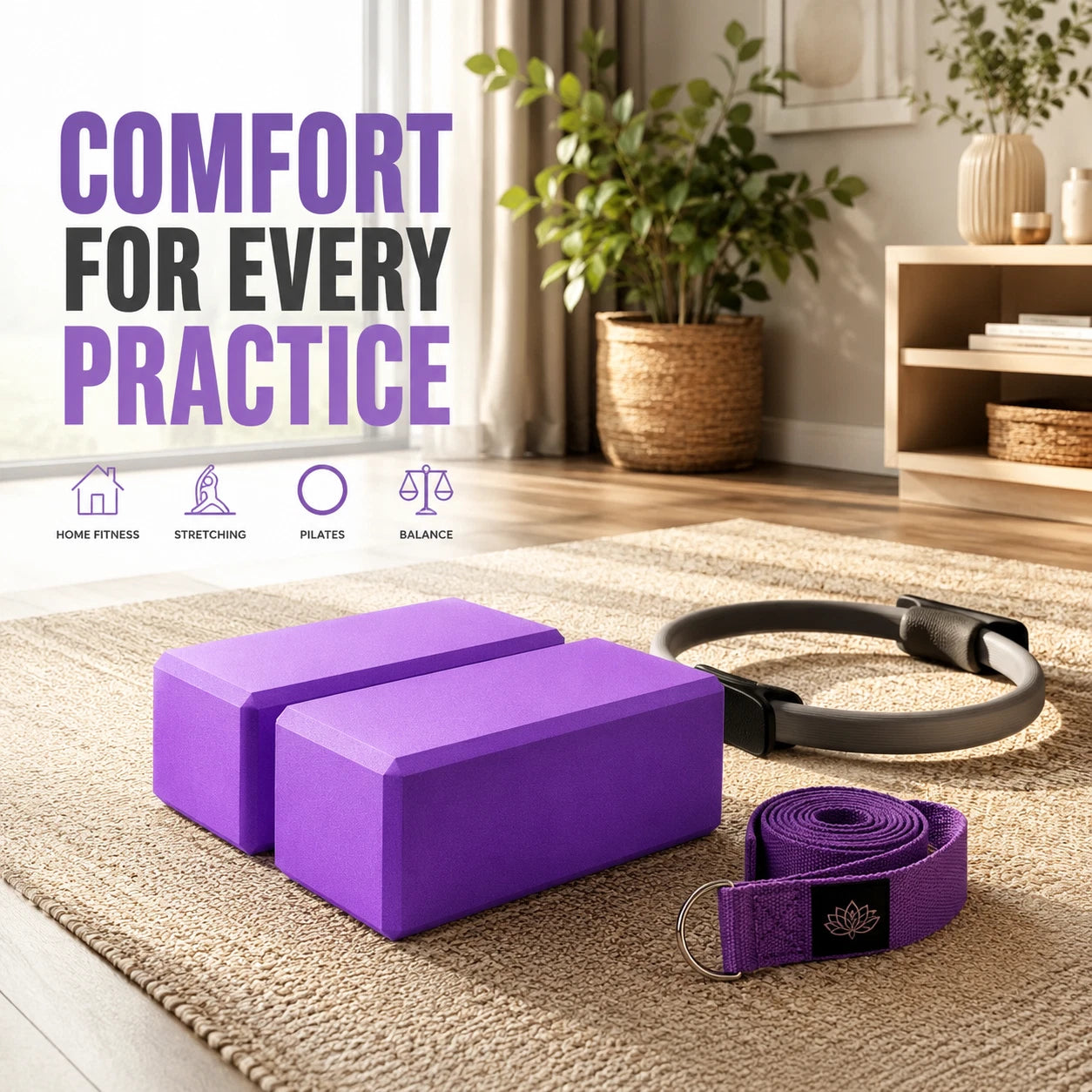 Yoga Blocks (2pcs)